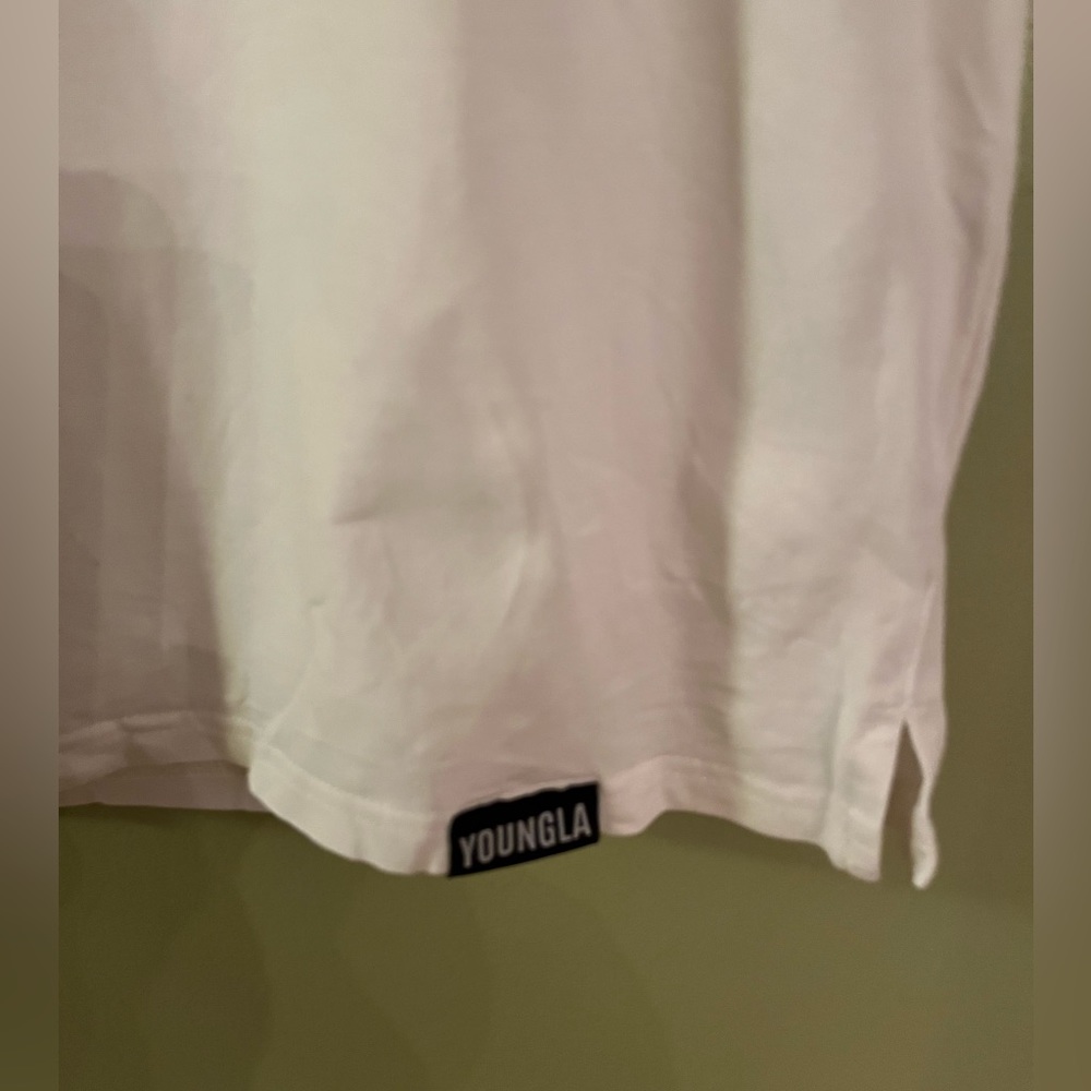 YoungLA White Tee Shirt - Picture 3 of 3